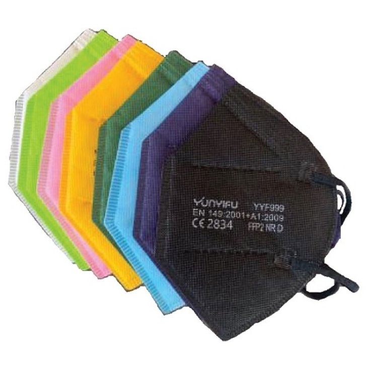 YUNYIFU SEMIMASCHERA FILTRANTE FFP2 CLASSE 3 BIANCA 10 PEZZI YUNYIFU SEMIMASCHERA FILTRANTE FFP2 CLASSE 3 BIANCA 10 PEZZI