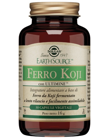 FERRO KOJI 30CPS VEGETALI SOLGAR