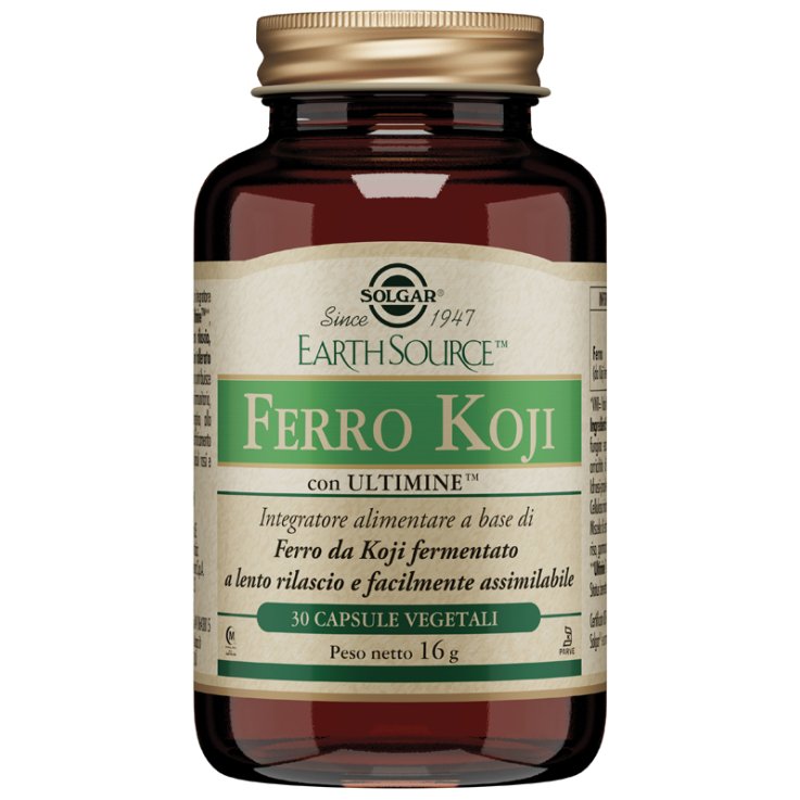 FERRO KOJI 30CPS VEGETALI SOLGAR FERRO KOJI 30CPS VEGETALI SOLGAR