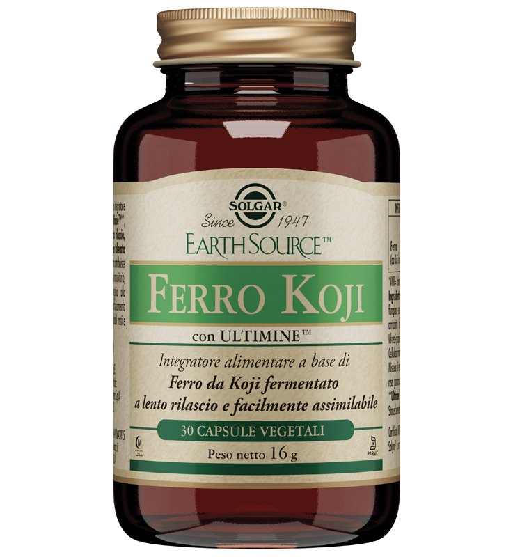 FERRO KOJI 30CPS VEGETALI SOLGAR FERRO KOJI 30CPS VEGETALI SOLGAR