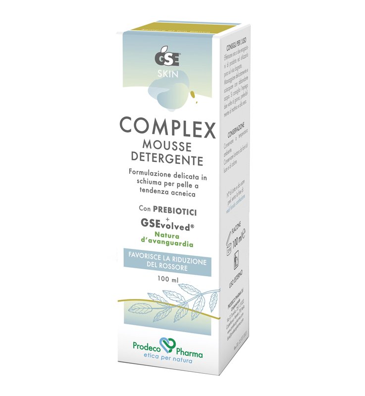 GSE SKIN COMPLEX MOUSSE DETERGENTE PELLE A TENDENZA ACNEICA100 ML
