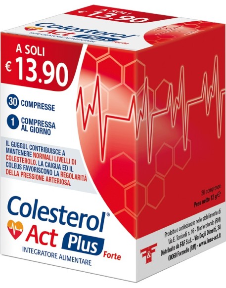 COLESTEROL ACT PLUS FORTE 30 COMPRESSE