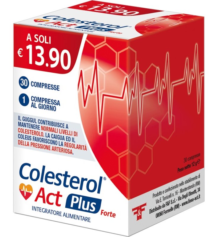 COLESTEROL ACT PLUS FORTE 30 COMPRESSE COLESTEROL ACT PLUS FORTE 30 COMPRESSE