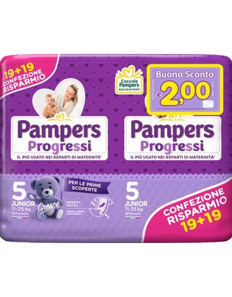 PAMPERS PROGRESSI JUN 38PZ  0243