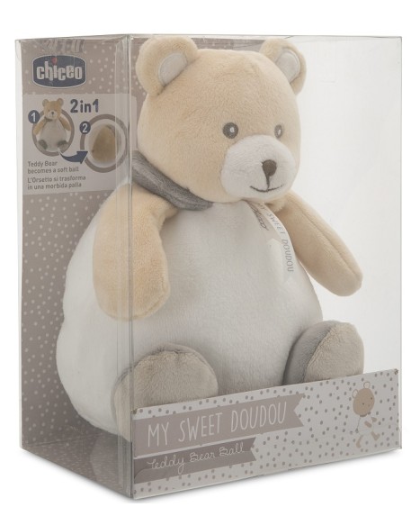 CHICCO MY SWEET DOUDOU TEDDY BEAR BALL 0M+