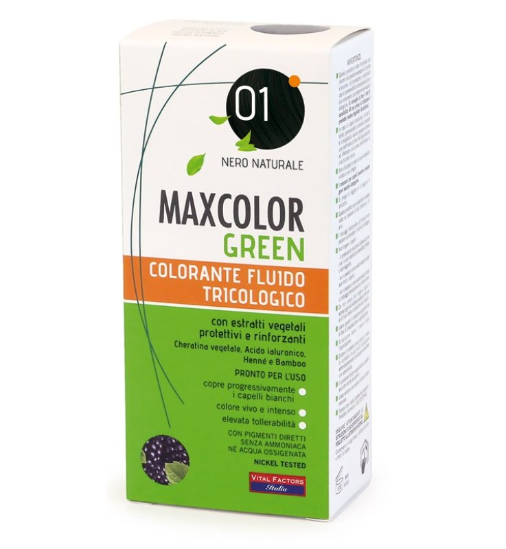 MAXCOLOR GREEN 01 NERO NAT