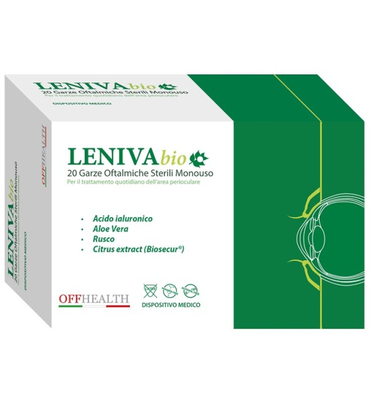 LENIVA BIO GARZE OFTALMICHE20P LENIVA BIO GARZE OFTALMICHE20P