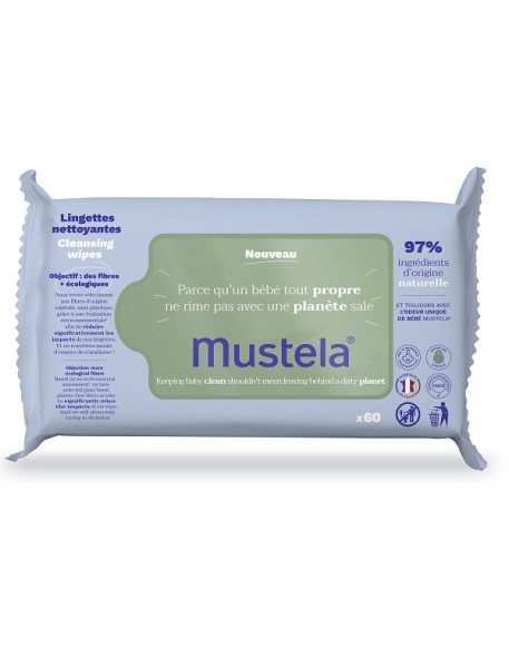 MUSTELA SALVIETTE DETERGENT60P