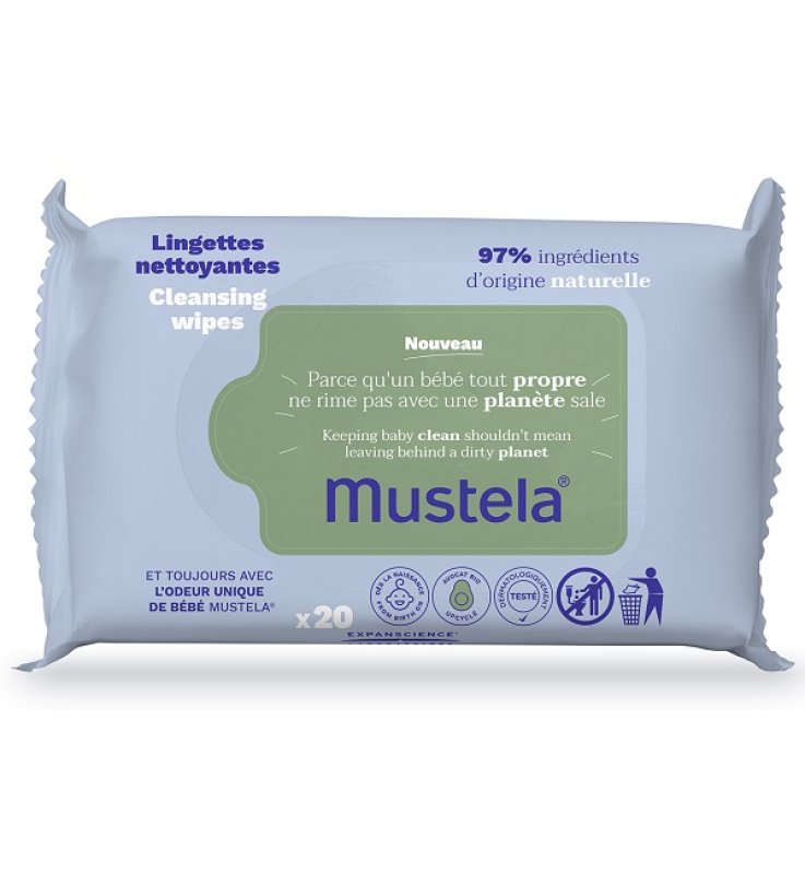 MUSTELA SALVIETTE MULTI 20PZ