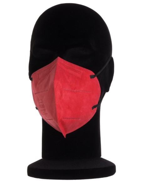 MYMASK PRO MASCHERINA FFP2 TIPO IIR ROSSO 10 PEZZI