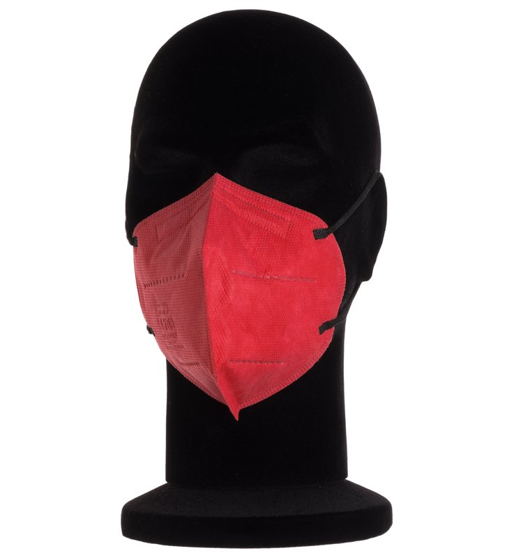 MYMASK PRO MASCHERINA FFP2 TIPO IIR ROSSO 10 PEZZI