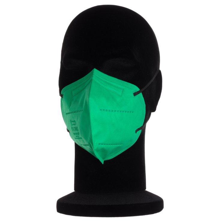 MYMASK PRO MASCHERINA FFP2 TIPO IIR VERDE 10 PEZZI MYMASK PRO MASCHERINA FFP2 TIPO IIR VERDE 10 PEZZI