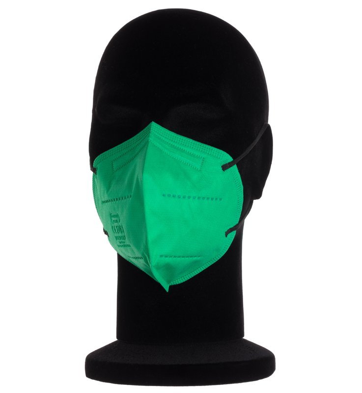 MYMASK PRO MASCHERINA FFP2 TIPO IIR VERDE 10 PEZZI