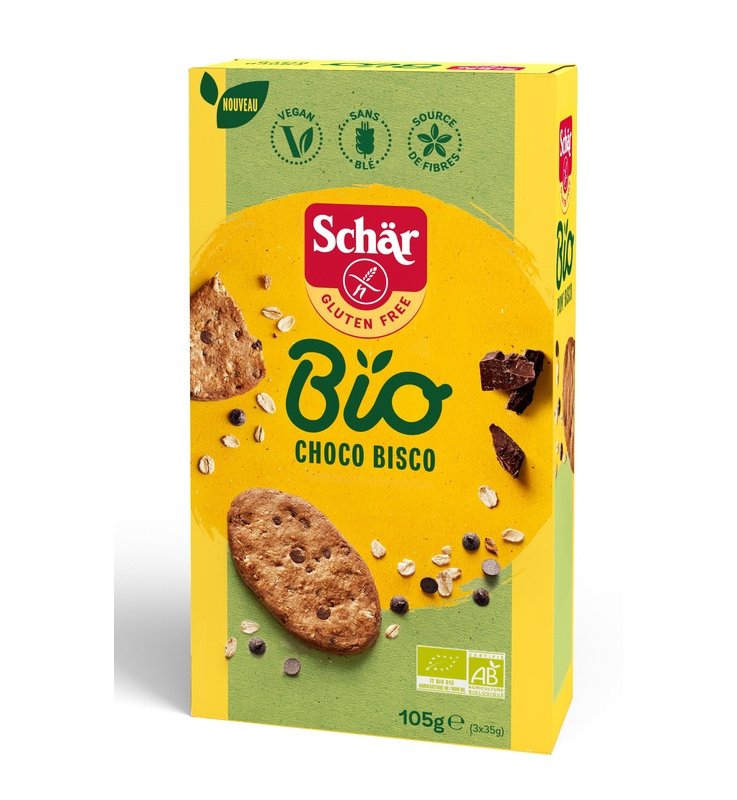 SCHAR BIO CHOCO BISCO 105 G
