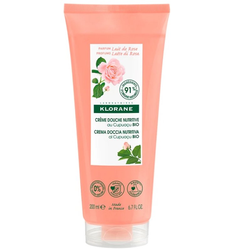 KLORANE CREMA DOCCIA LATTE DI ROSA 200 ML KLORANE CREMA DOCCIA LATTE DI ROSA 200 ML