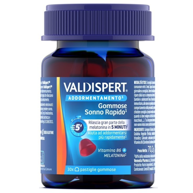 VALDISPERT NATURAL&SLEEP 30 PASTIGLIE GOMMOSE VALDISPERT NATURAL&SLEEP 30 PASTIGLIE GOMMOSE