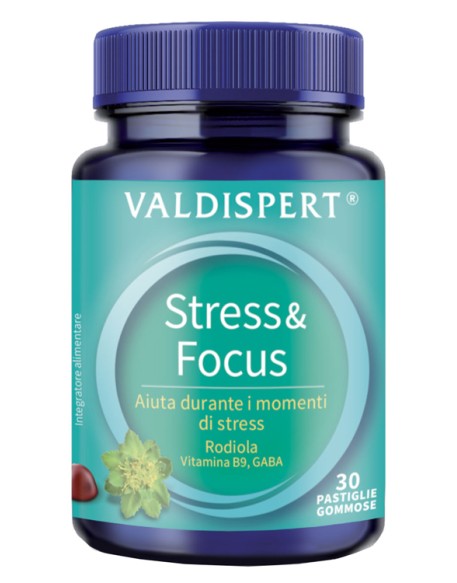 VALDISPERT STRESS&FOCUS 30 PASTIGLIE GOMMOSE