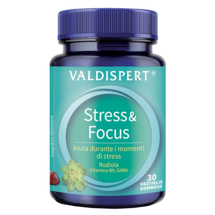 VALDISPERT STRESS&FOCUS 30 PASTIGLIE GOMMOSE VALDISPERT STRESS&FOCUS 30 PASTIGLIE GOMMOSE