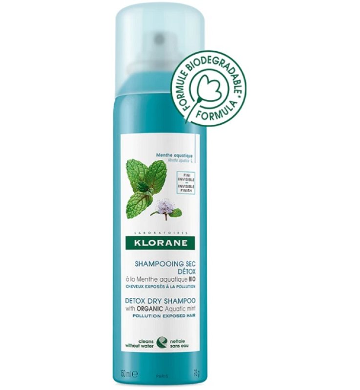 KLORANE SHAMPOO SECCO MENTA 150 ML