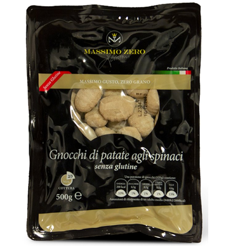 MASSIMO ZERO Gnocchi Spin.500g MASSIMO ZERO Gnocchi Spin.500g