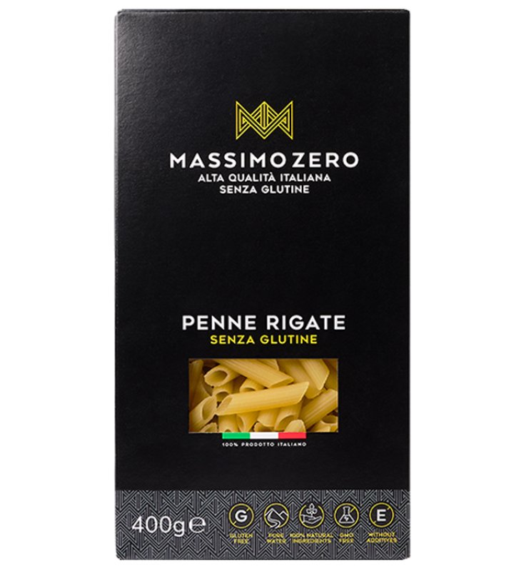 MASSIMO ZERO PENNE RIGATE 400G MASSIMO ZERO PENNE RIGATE 400G