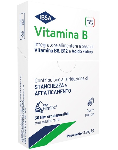 VITAMINA B IBSA 30 FILM ORALI