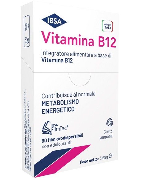 VITAMINA B12 IBSA 30FILM ORALI