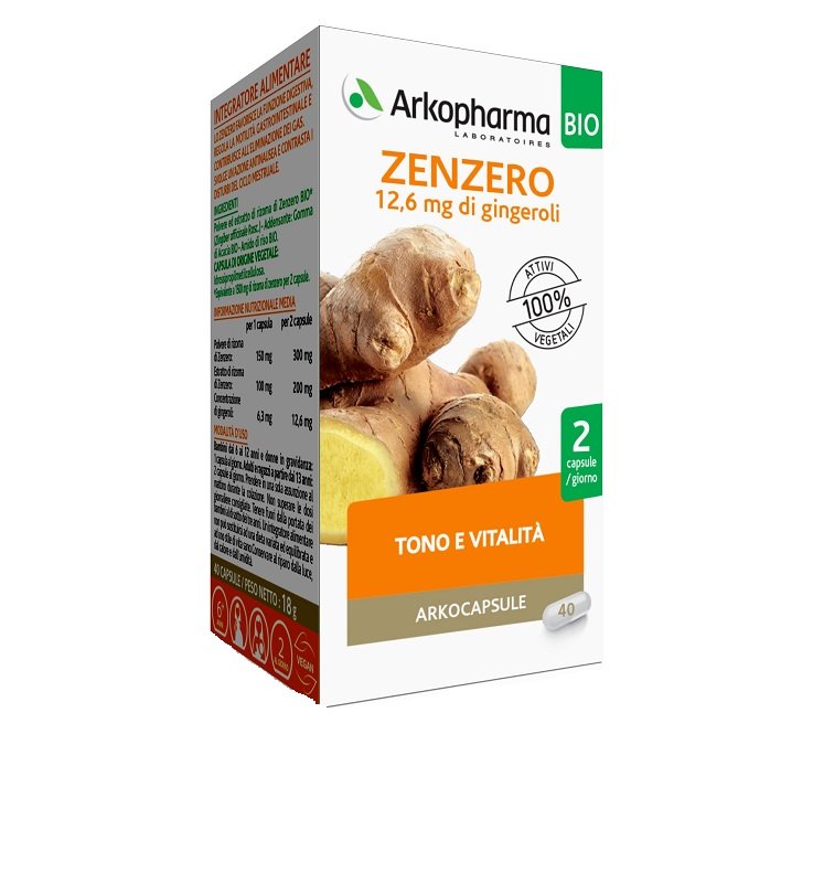 ARKOCAPSULE ZENZERO BIO 40CPS