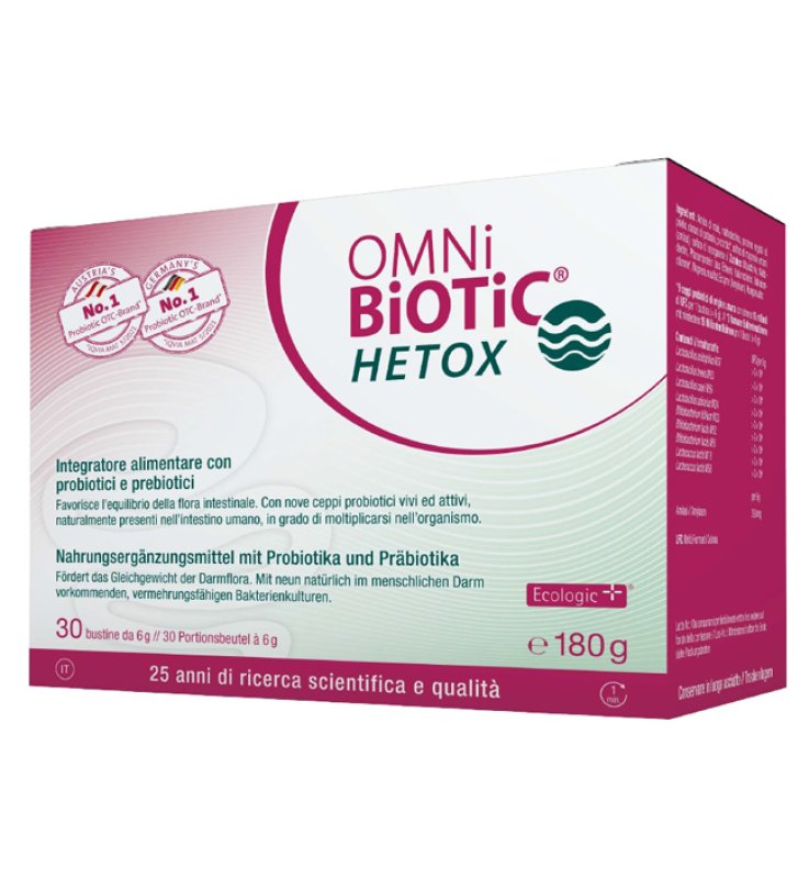 OMNI BIOTIC HETOX 30 BUSTINE DA 6 G