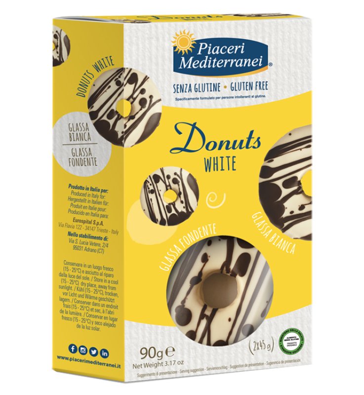PIACERI MED.Donuts White 2x45g PIACERI MED.Donuts White 2x45g