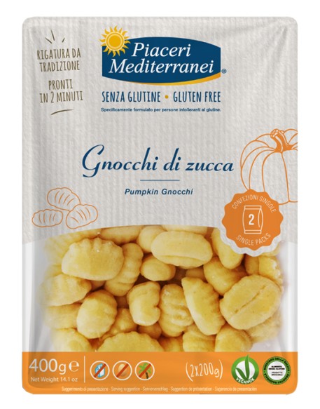 PIACERI MED.Gnocchi/Zucca 400g