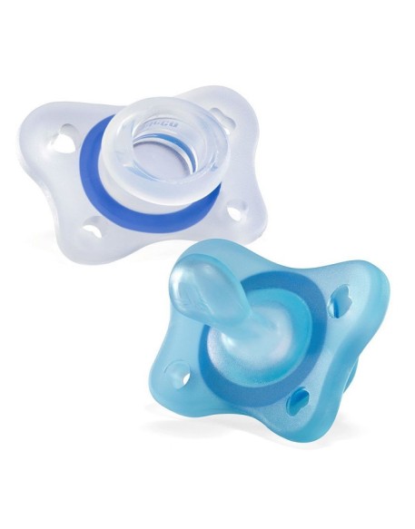 CHICCO GOMMOTTINO BOY SILICONE 2-6 MESI 2 PEZZI ITA C