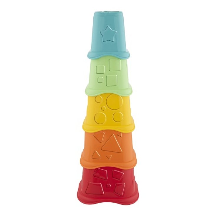 CHICCO GIOCO 2IN1 STACKING CUPS ECO+ CHICCO GIOCO 2IN1 STACKING CUPS ECO+
