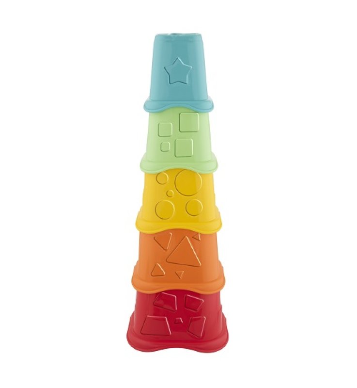 CHICCO GIOCO 2IN1 STACKING CUPS ECO+