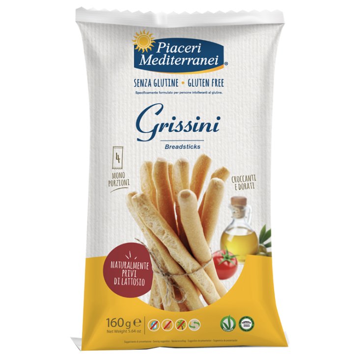 PIACERI MEDIT GRISSINI 160G PIACERI MEDIT GRISSINI 160G
