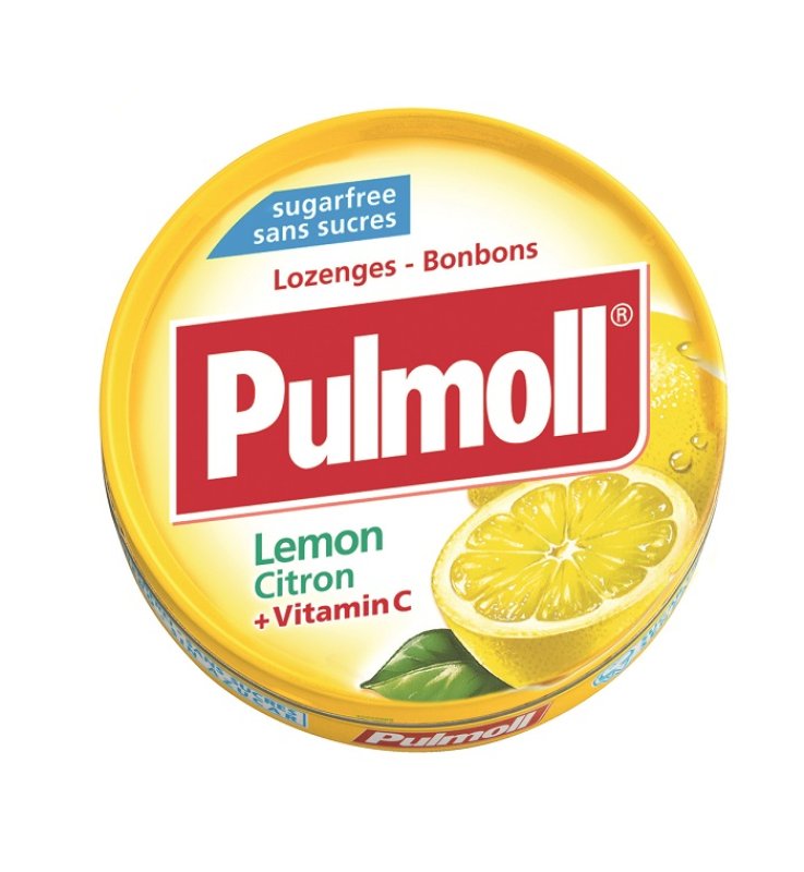 PULMOLL Limone+Vit.C S/Z 45g PULMOLL Limone+Vit.C S/Z 45g