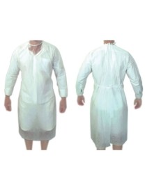 CAMICE MONOUSO TNT BIANCO(LACCI