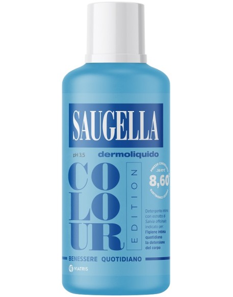 SAUGELLA DERMOLIQIDO COLOUR EDITION DETERGENTE INTIMO 500 ML