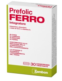 PREFOLIC FERRO 30CPR