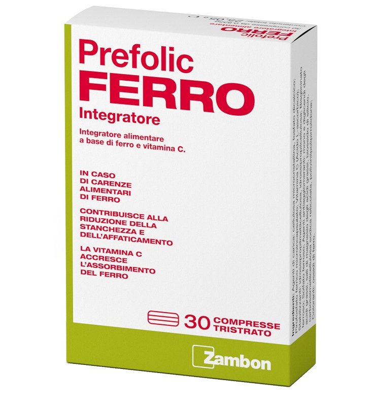 PREFOLIC FERRO 30CPR