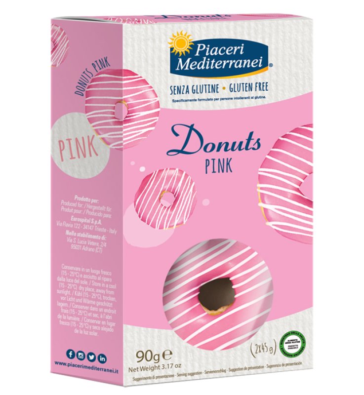 PIACERI MED.Donuts Pink 2x45g PIACERI MED.Donuts Pink 2x45g