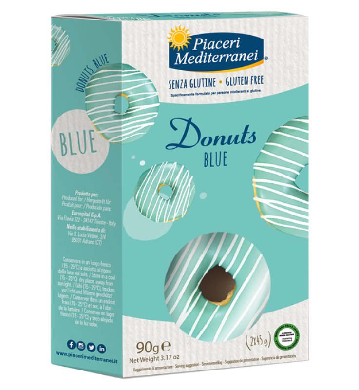 PIACERI MED.Donuts Blue 2x45g PIACERI MED.Donuts Blue 2x45g