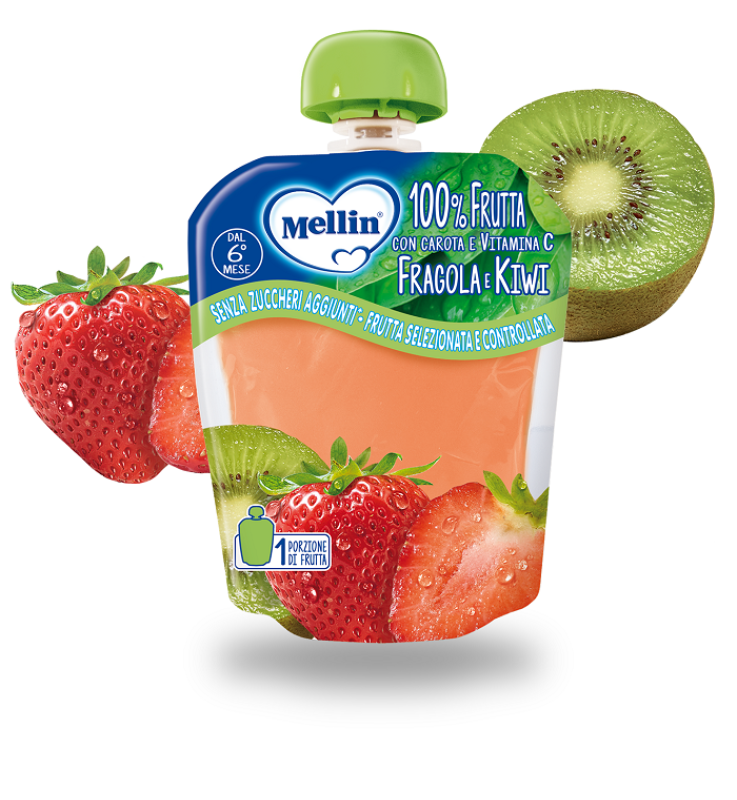 MELLIN Pouch Fragola-Kiwi 90g
