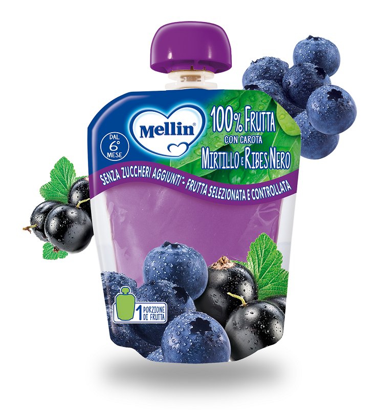 MELLIN Pouch Mirtillo-Ribes90g