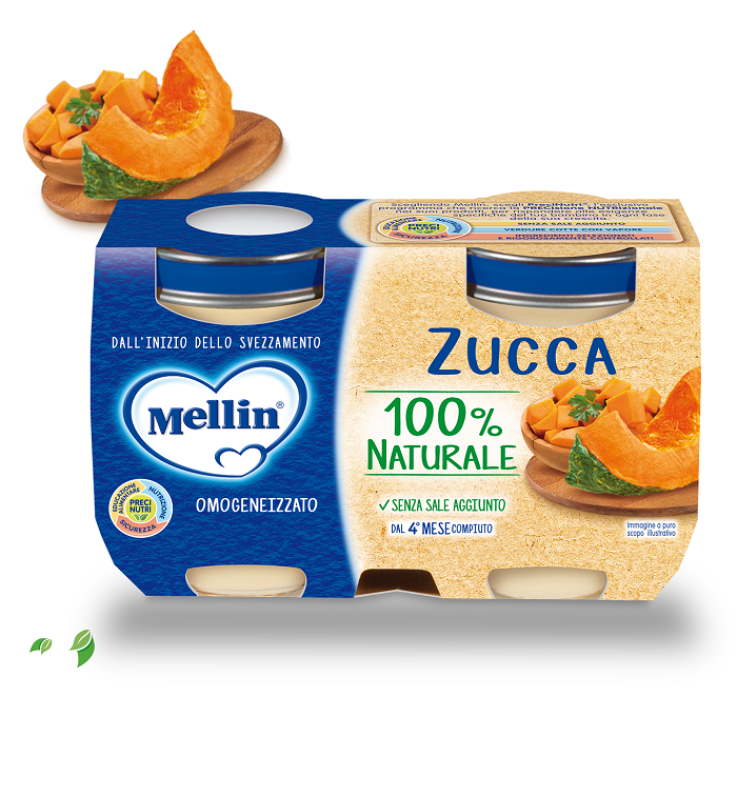 OMO MELLIN Zucca 2x125g