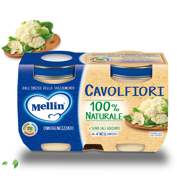 OMO MELLIN Cavolfiore 2x125g