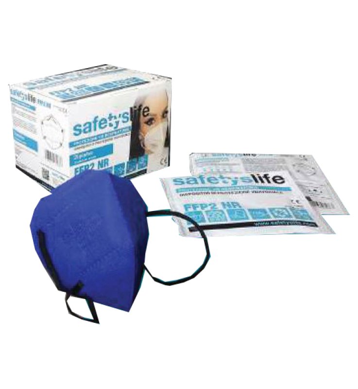 SEMIMASCHERA FILTRANTE FFP2 BLU 1 PEZZO