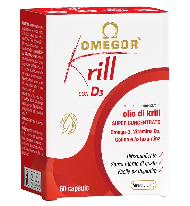 OMEGOR KRILL D3 60CPS OMEGOR KRILL D3 60CPS