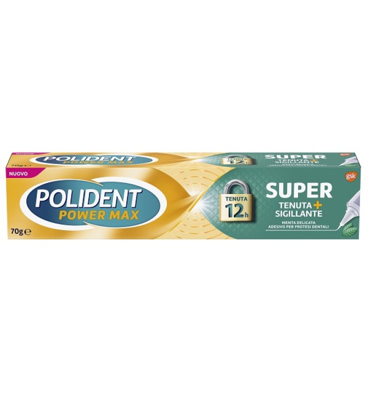 POLIDENT SUPER TENUTA + SIGILLANTE MENTA DELICATA ADESIVO PROTESI DENTALE 70 G POLIDENT SUPER TENUTA + SIGILLANTE MENTA DELICATA ADESIVO PROTESI DENTALE 70 G