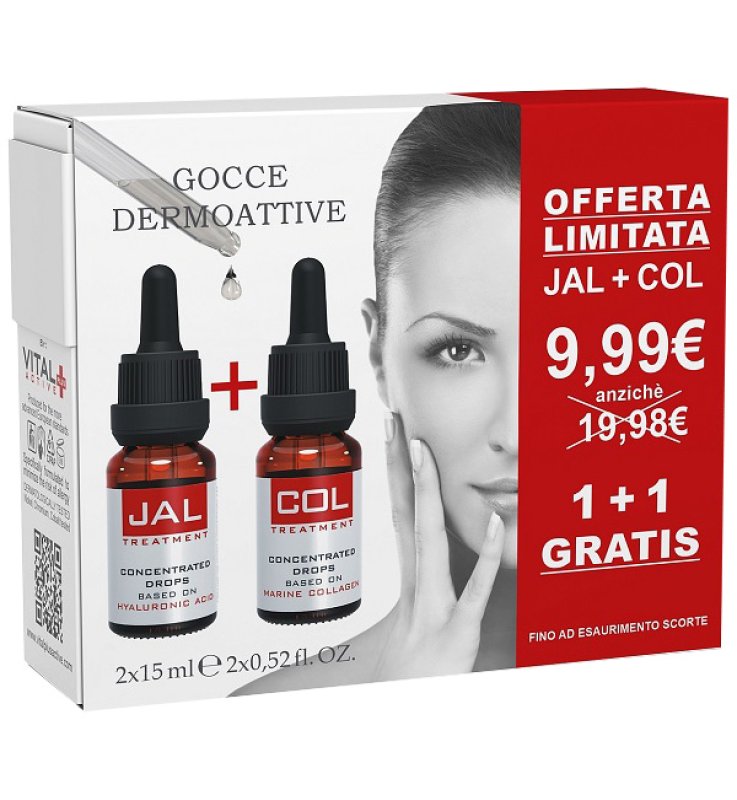 VITAL PLUS ACTIVE GOCCE DERMOATTIVE JAL 15 ML + COL 15 ML